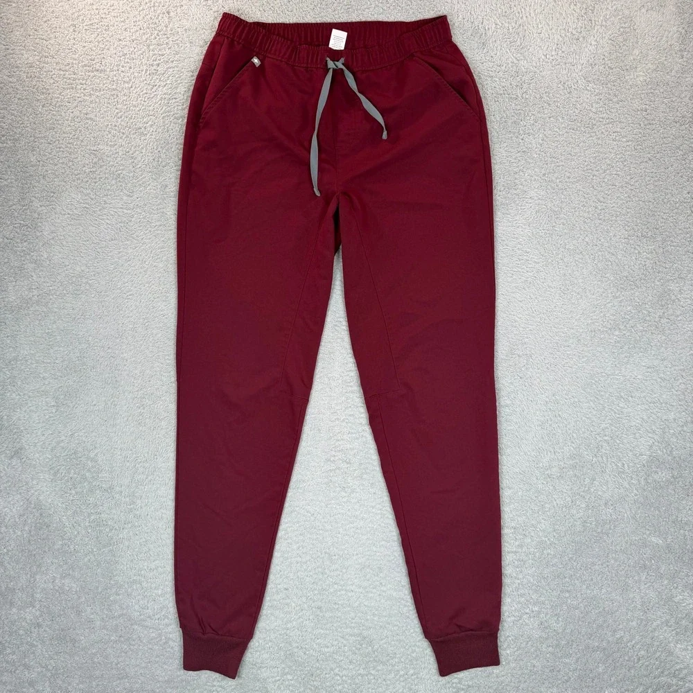 FIGS‎ Technical Collection Mens Jogger Scrub Pants Burgundy M/T MXXSW2004T Tall